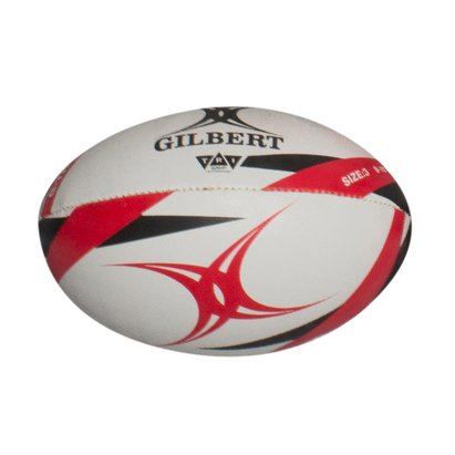 Gilbert G-TR3000 Training Rugby Ball Size 3 Pack of 30 Balls in Red.