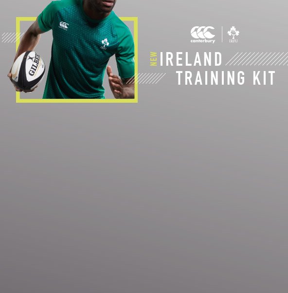 ireland rugby training kit