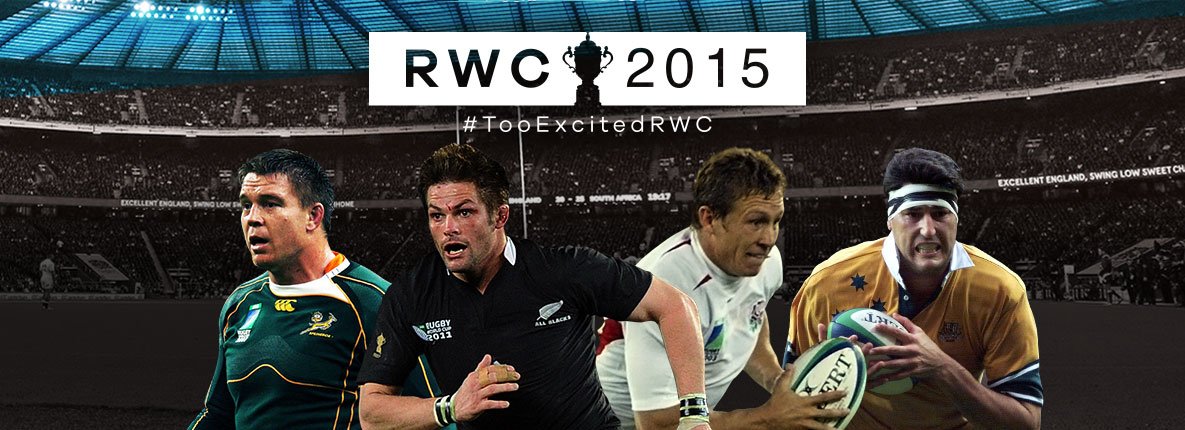 Canterbury Hoop Rugby Union RWC World Cup England 2015 Scarf 