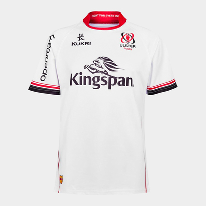New Ulster Rugby Shirt Jersey Men's Kukri Rugby 2017-18 Pro Home Shirt White