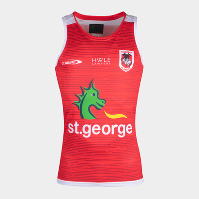 Classic Sportswear St. George Illawarra Dragons 2022 Training Singlet Mens