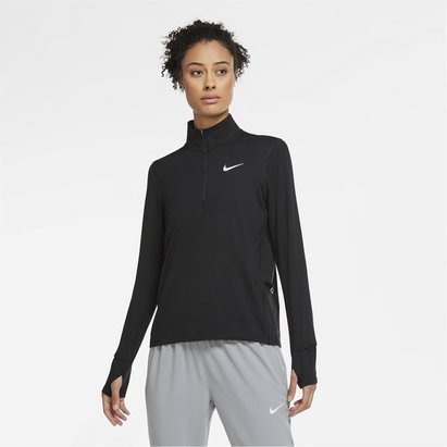 Nike Dri Fit Element Half Zip Top Ladies
