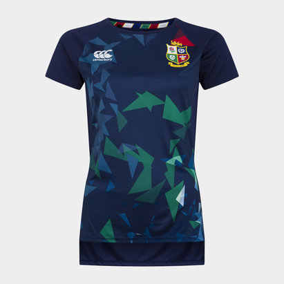 Canterbury British and Irish Lions Superlight Graphic T Shirt Ladies