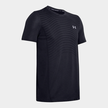 Nike Armour Seamless Wave Short Sleeve T Shirt Mens