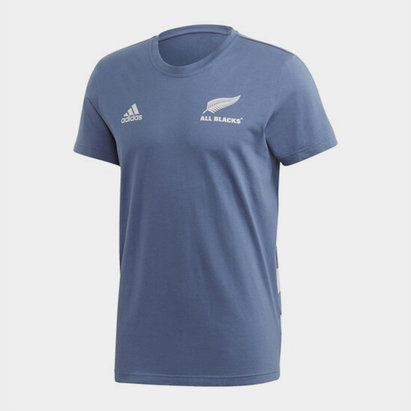 adidas New Zealand All Blacks Mens Cotton T Shirt