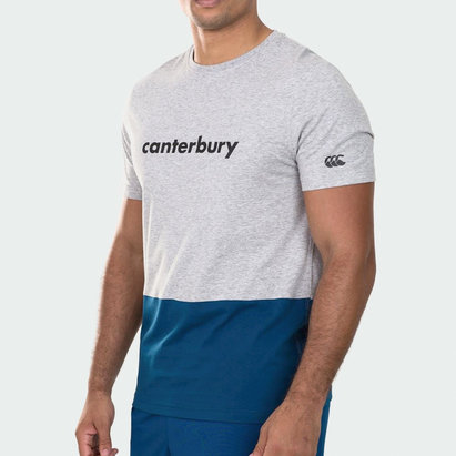 Canterbury Block Logo T Shirt Mens
