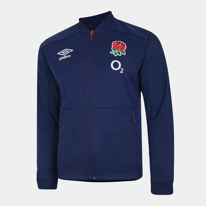england rugby white and gold anthem jacket