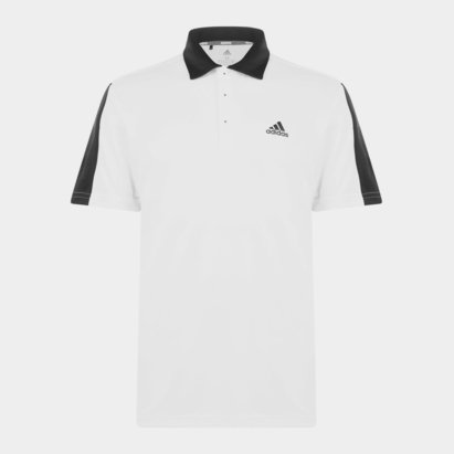 adidas Bold Brand Golf Polo Shirt Mens