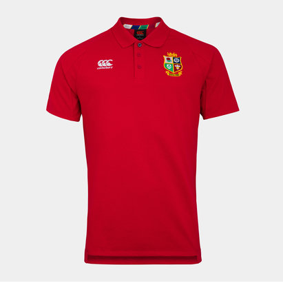 Canterbury British and Irish Lions Pique Polo Shirt Mens