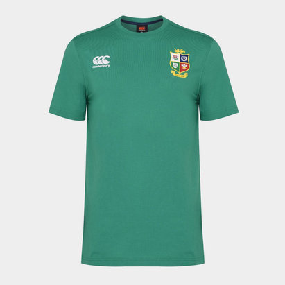 Canterbury British and Irish Lions Jersey T Shirt Mens