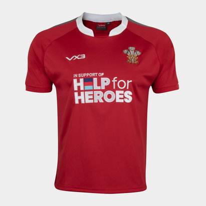 VX-3 Help 4 Heroes Wales Short Sleeve Jersey