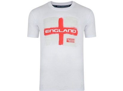 RWC15 Country Collection England Flag T-Shirt