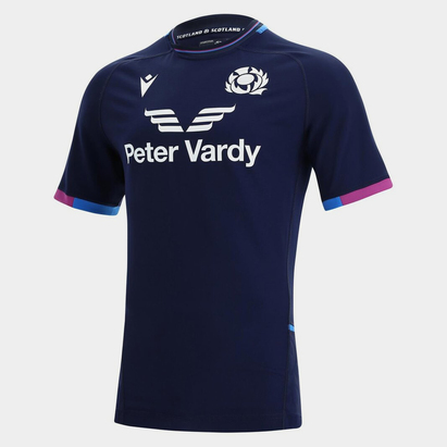 Macron Scotland Home Test Rugby Shirt 2021 2022