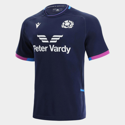 Macron Scotland Home Rugby Shirt 2021 2022 Junior