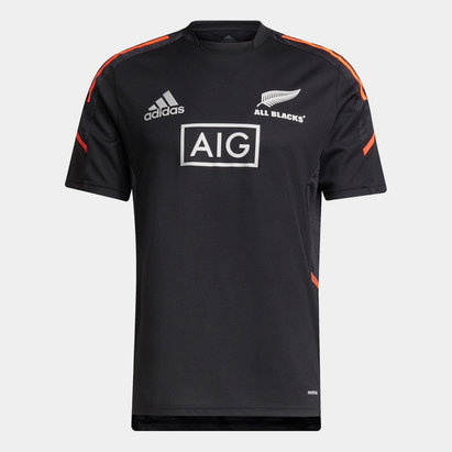 adidas New Zealand Rugby All Blacks Performance Training Top Mens