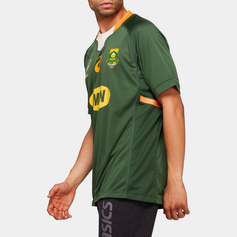 Asics South Africa Springboks 2022 Home GameDay Shirt Mens 