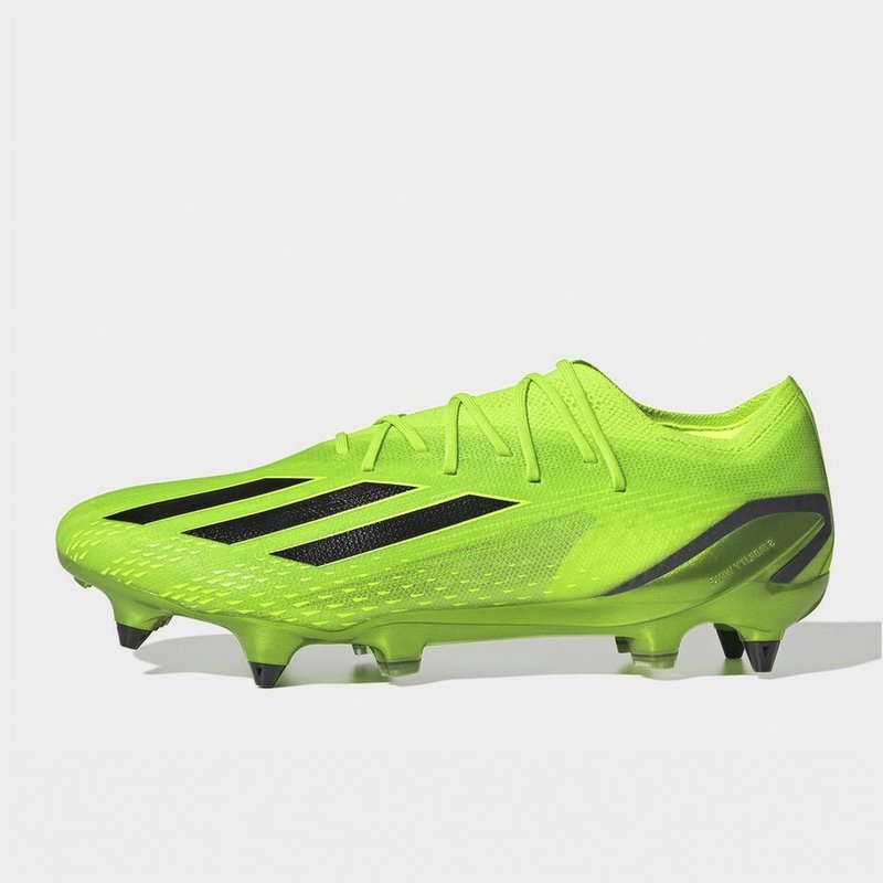 por otra parte, Muñeco de peluche Sala adidas X Speedportal.1 Soft Ground Football Boots Green/Blk/Yell, £160.00