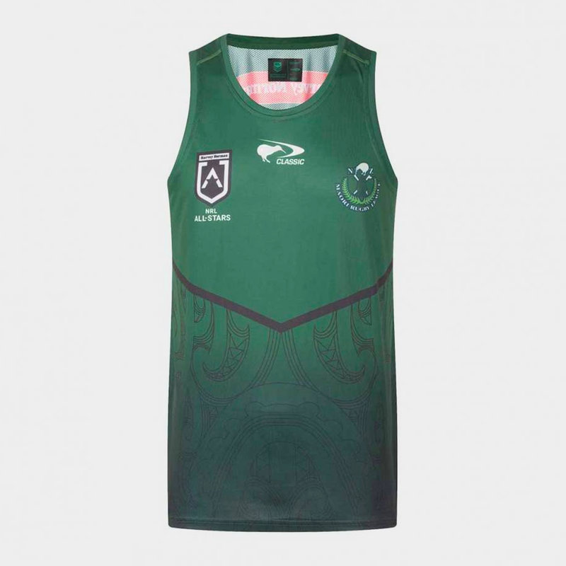 New Zealand Maori All Stars 2021 NRL Training Shirt Sizes S-5XL BNWT 
