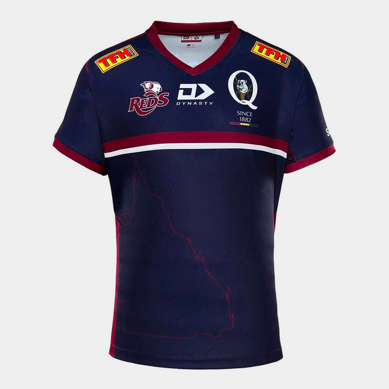 Dynasty Sport Queensland Reds 2022 Alternate Shirt Mens 