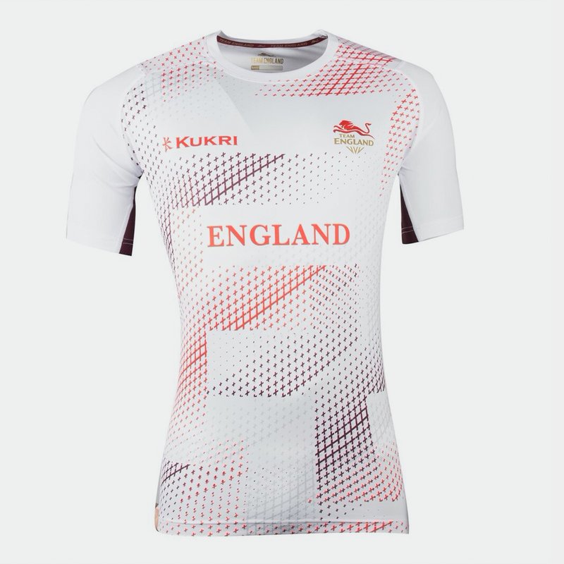 Kukri Team England Mens Flag T Shirt
