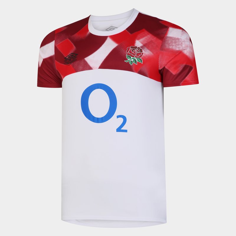 6-9m Red NEW 2015/16 Season Official England RFU Baby Long Sleeved Rugby Shirt 