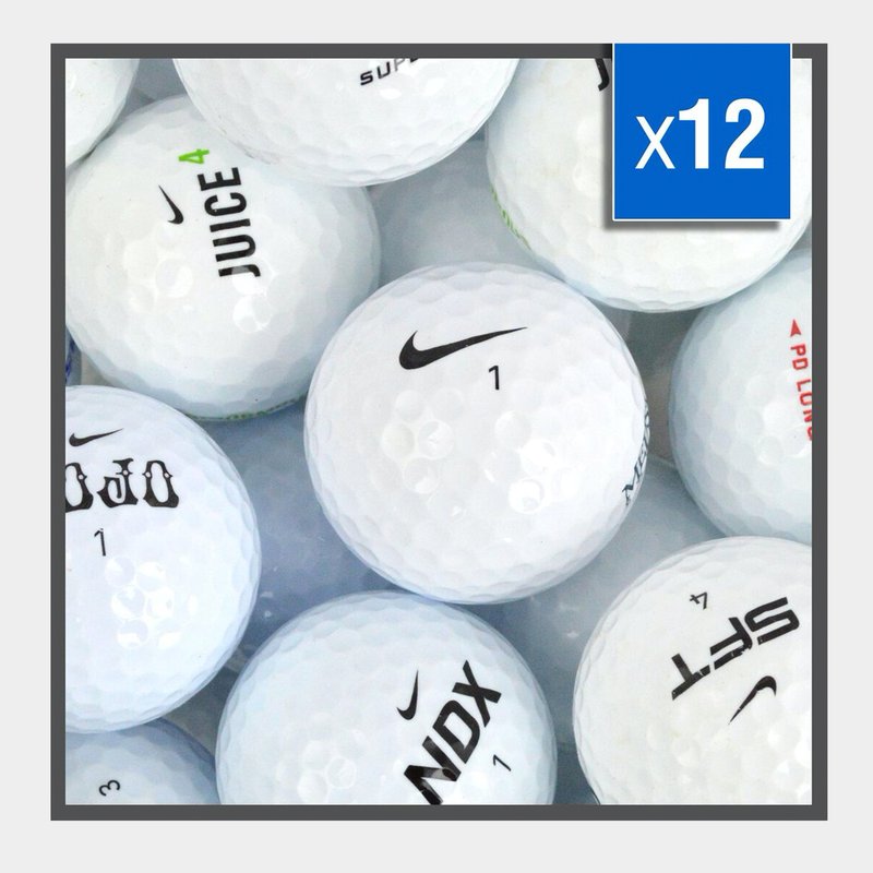 Nike Lake Balls 12 Grade A Recycled Golf Balls