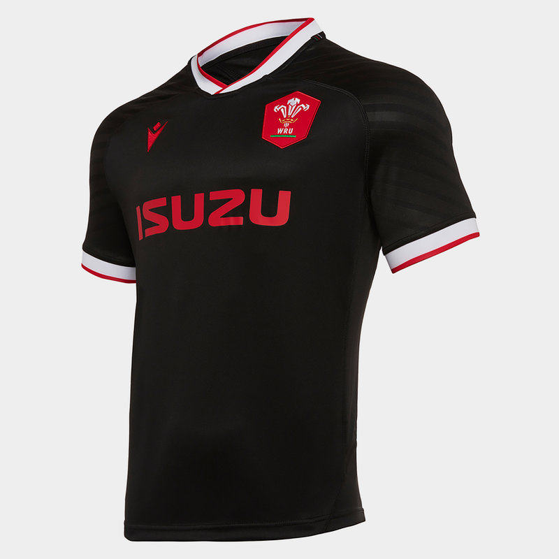 Macron Wales Alternate Rugby Shirt 2020 2021