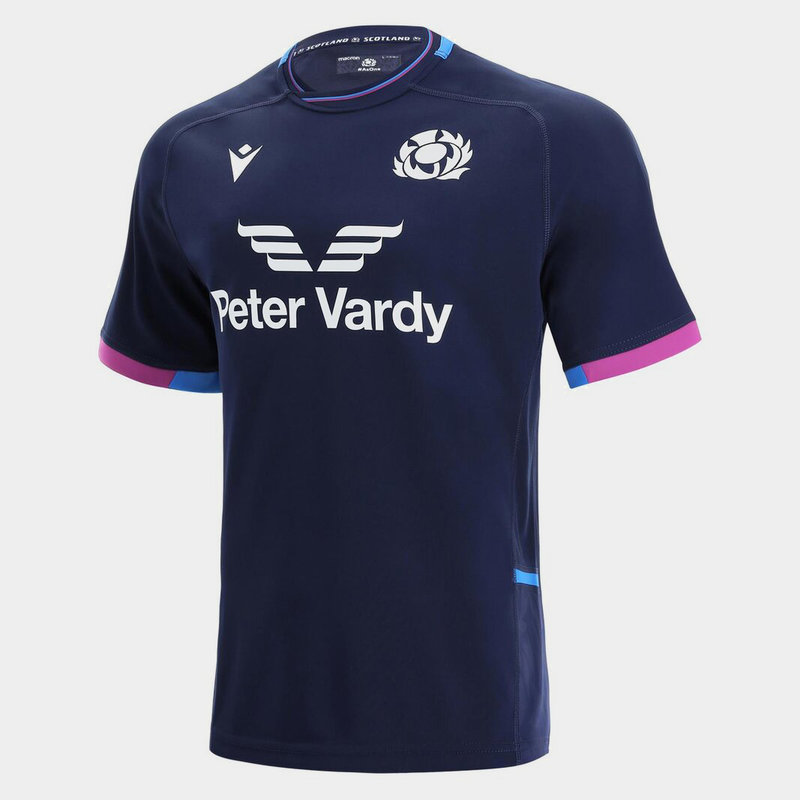 Macron Scotland Home Rugby Shirt 2021 2022