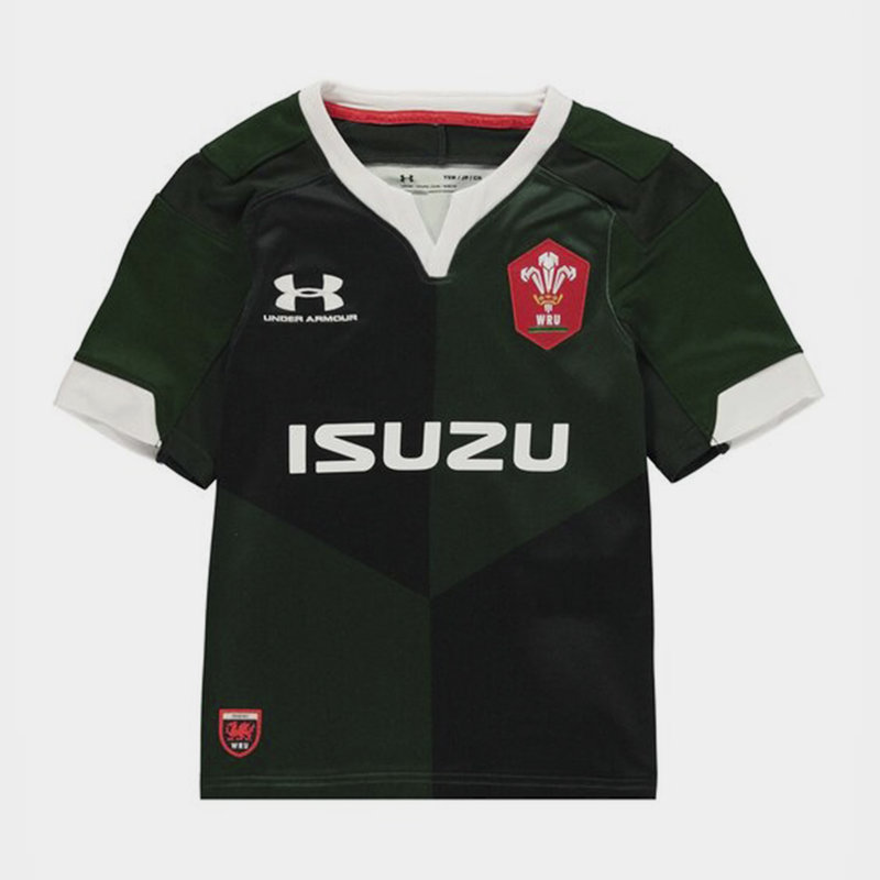 Isuzu Replica Welsh Rugby 2020/21 Kids JR Boys Shirt Tee TShirt Tops Age 7-14 Y 