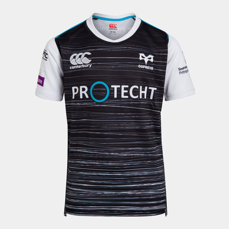 Ospreys Canterbury Rugby Union Away Jersey/Shirt Medium 2019 