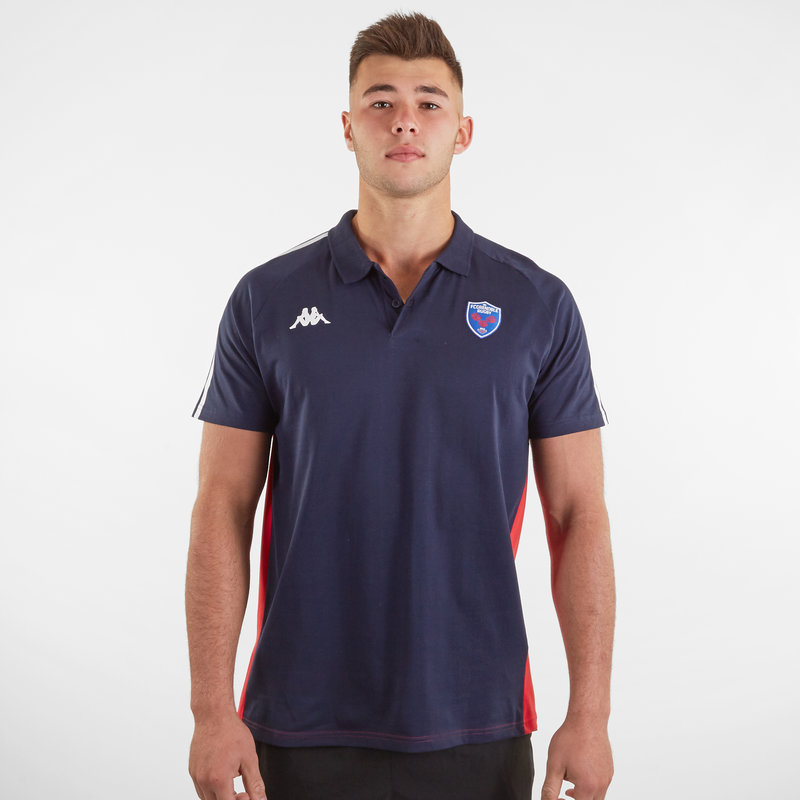 Kappa Grenoble Rugby Polo Shirt Mens