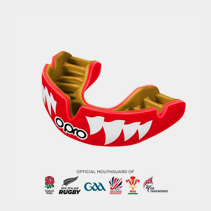 Mens Rugby Protective Mouthguard OPRO Wales RFU Powerfit