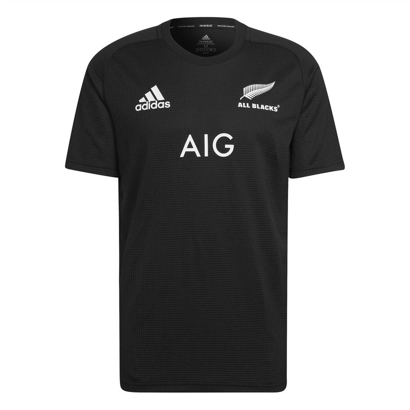 adidas New Zealand All Blacks Mens Home T-Shirt 2021/22