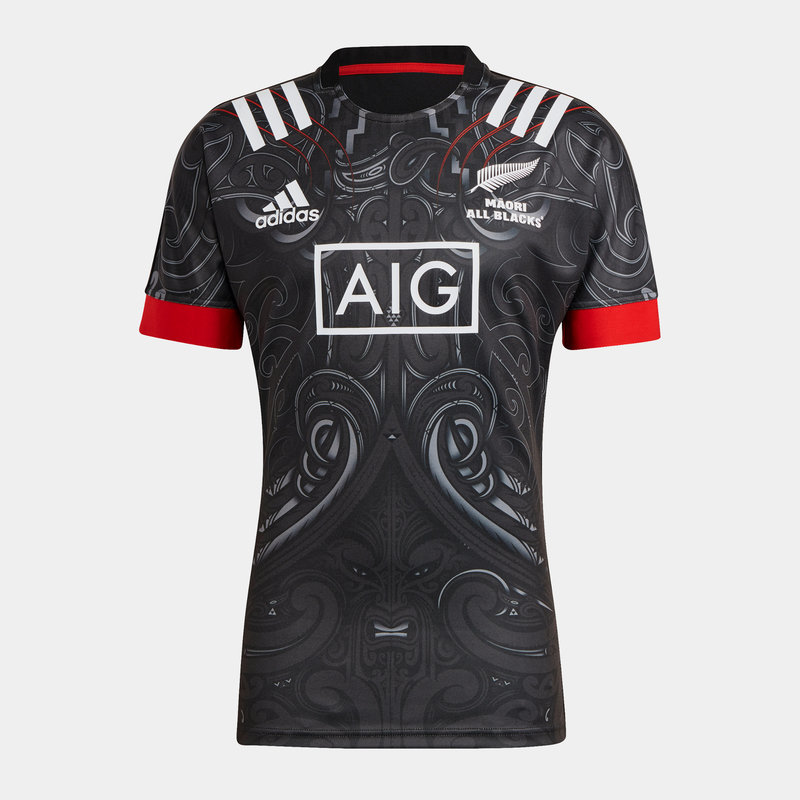 adidas Maori All Blacks Mens Home Shirt 21/22