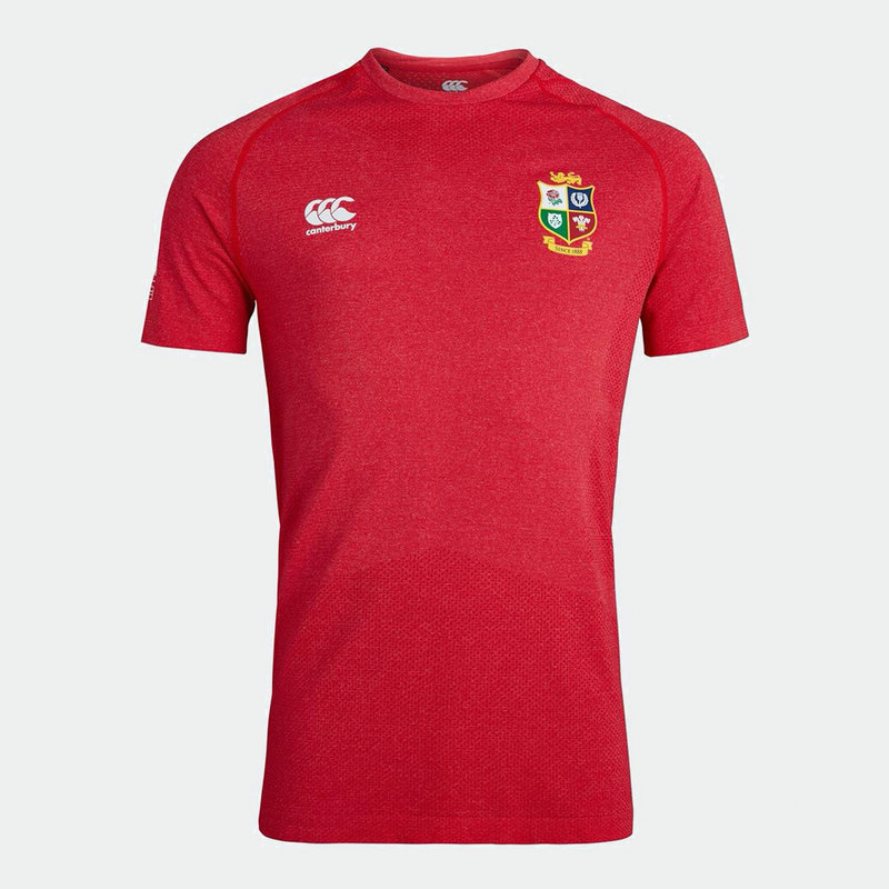 Canterbury British and Irish Lions Seamless T Shirt Mens