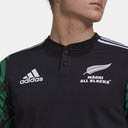 adidas 2022 Maori All Blacks Polo Shirt Mens