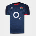 England Alternate Pro Rugby Shirt 2020 2021 Junior