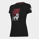 British and Irish Lions Graphic T Shirt Ladies