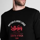 British and Irish Lions Crew Sweatshirt Mens