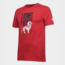 British and Irish Lions Graphic T Shirt Mens