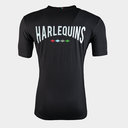 Harlequins Back Print T-Shirt Mens