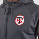 Toulouse 2019/20 Players Full Zip Hooded Sweat