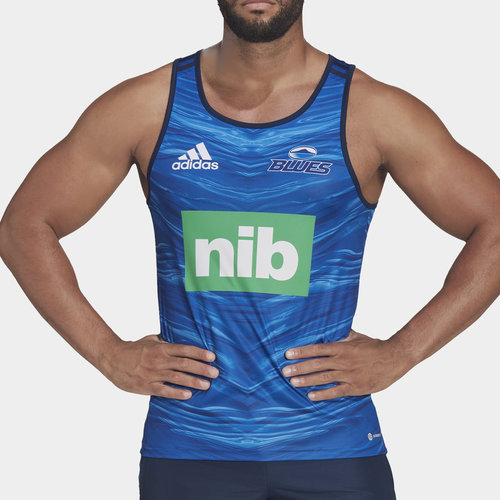 Blues Rugby Singlet Mens
