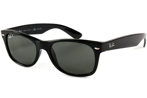 Ray-Ban 2132 Wayfarer Black Polarized Sunglasses