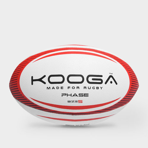 KooGa Unisex Six Nations Size 5 Rugby Ball 