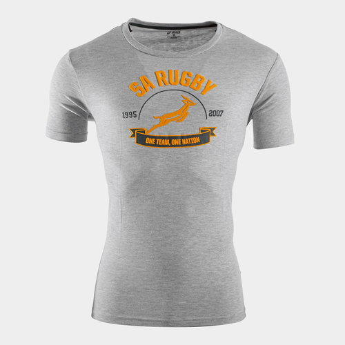 South Africa Springboks 1 Nation Graphic Rugby T-Shirt