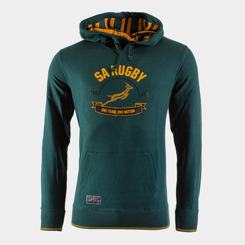 South Africa Springboks 2017/18 Hooded Rugby Sweat