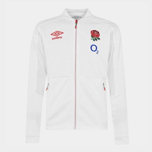 england rugby white and gold anthem jacket