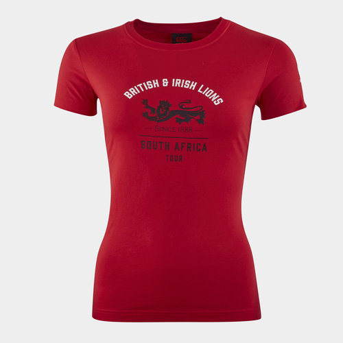 British and Irish Lions Graphic Print T Shirt Ladies