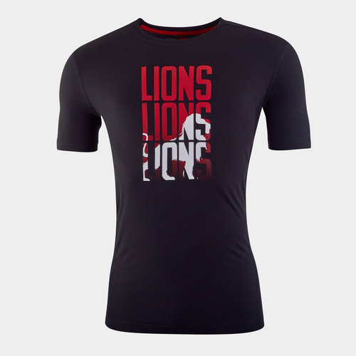 British and Irish Lions Graphic T Shirt Mens